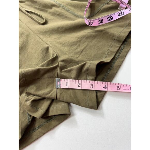 Olive Green Sleeveless Jumpsuit - Picture 8 of 8